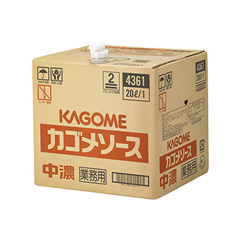 中濃ソース業務用（ＪＡＳ標準）２０Ｌパック