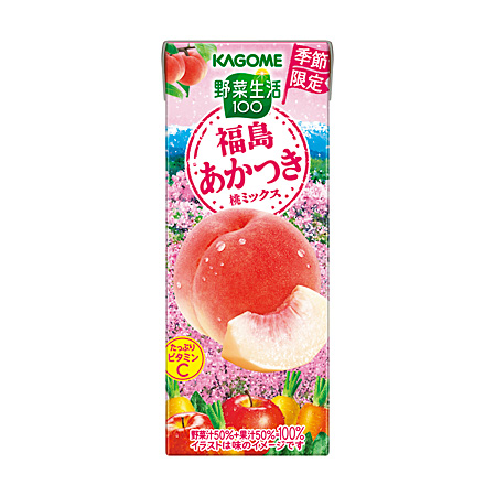 野菜生活１００ 福島あかつき桃ミックス